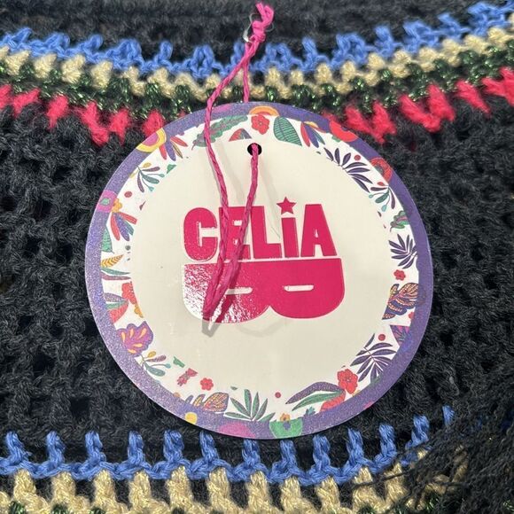 NWT CeliaB Fuzzy Cardigan Small - Picture 7 of 11